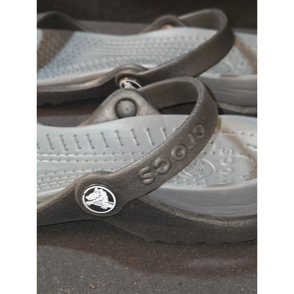Crocs Kids Sloane Embellished Sandal Black Mary Jane Comfortable Shoes Size‎ 6